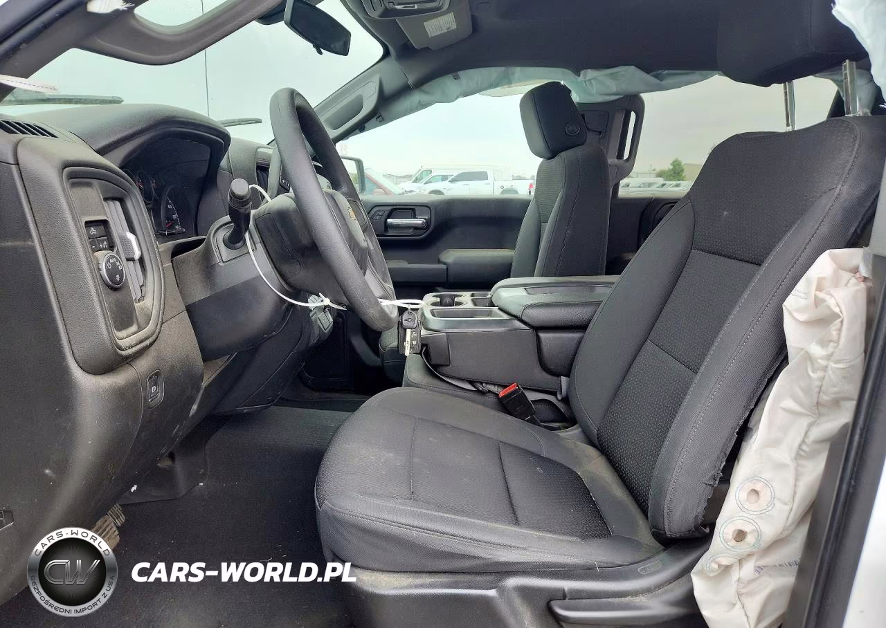2021 Chevrolet Silverado C1500 Custom VIN:1GCPWBEKXMZ338056 - 7