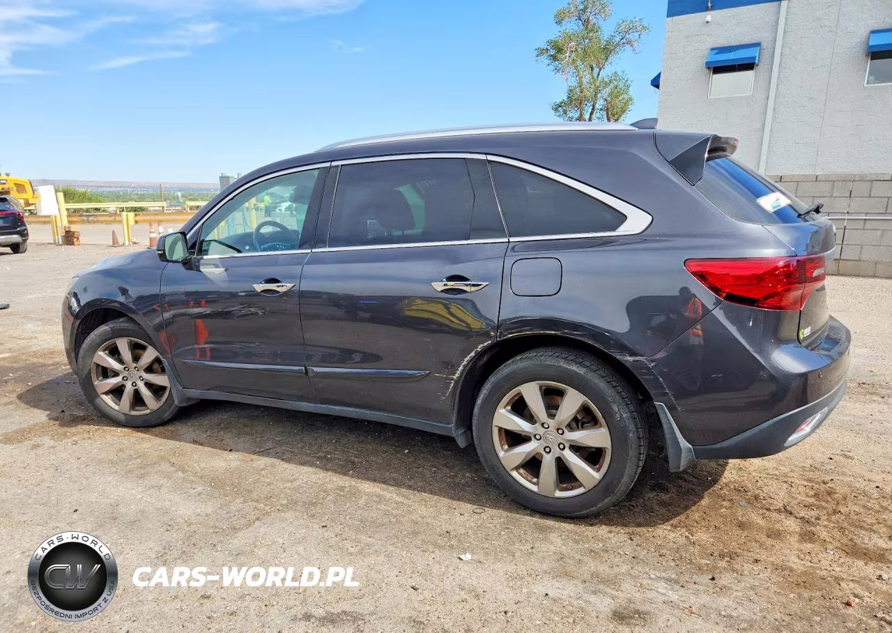 2015 Acura Mdx Advance VIN:5FRYD4H81FB029783 - 2
