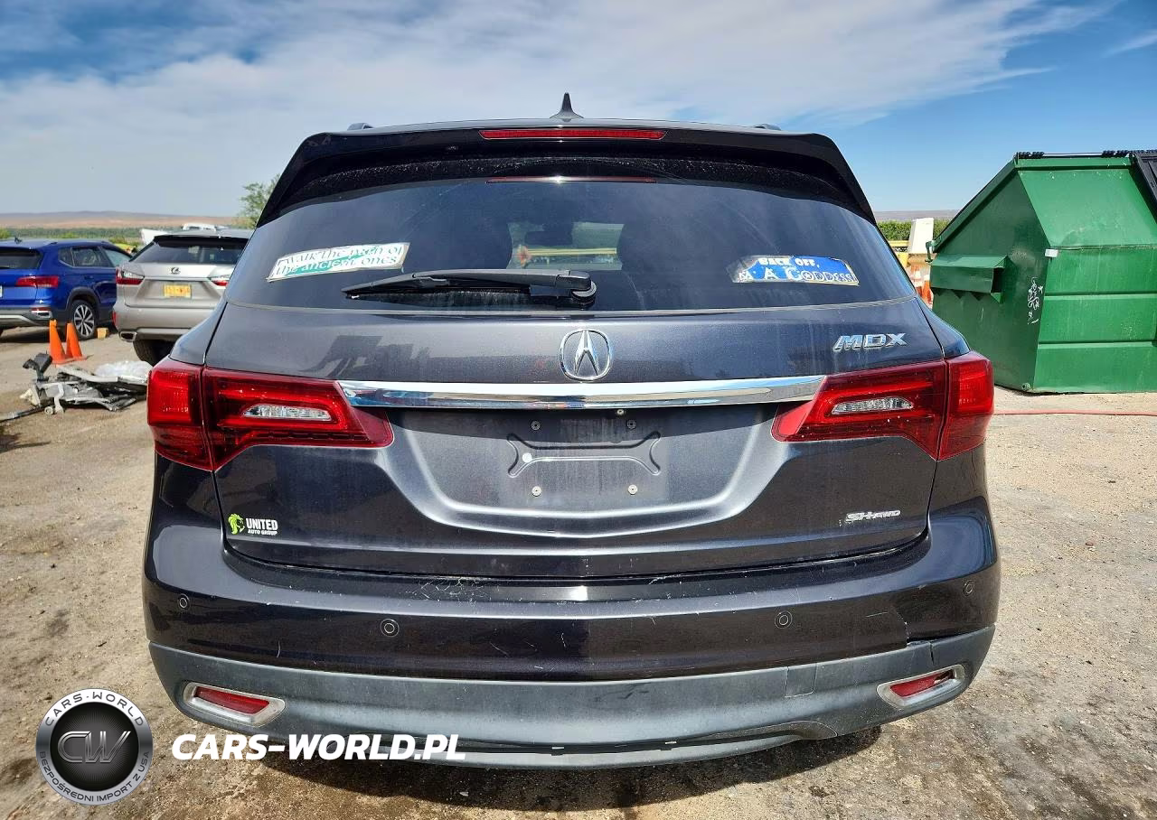 2015 Acura Mdx Advance VIN:5FRYD4H81FB029783 - 6