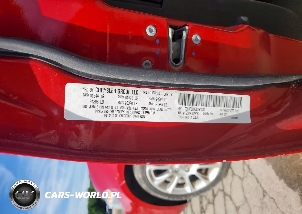 2013 Dodge Dart Limited VIN:1C3CDFCHXDD284231 - 12
