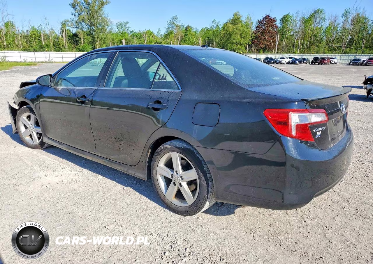 2012 Toyota Camry Se VIN:4T1BF1FK8CU113578 - 2