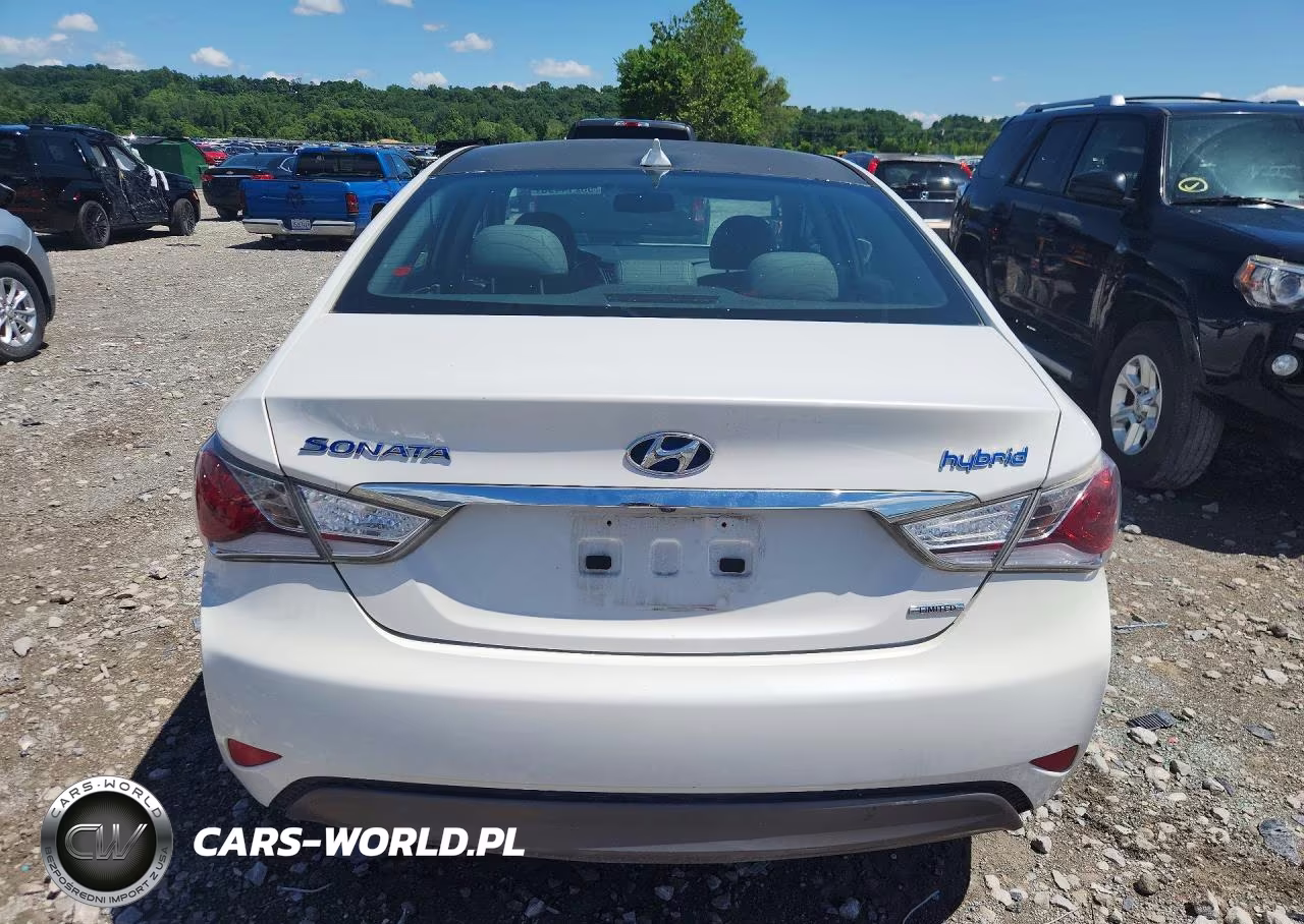2013 Hyundai Sonata Hybrid VIN:KMHEC4A45DA092465 - 6
