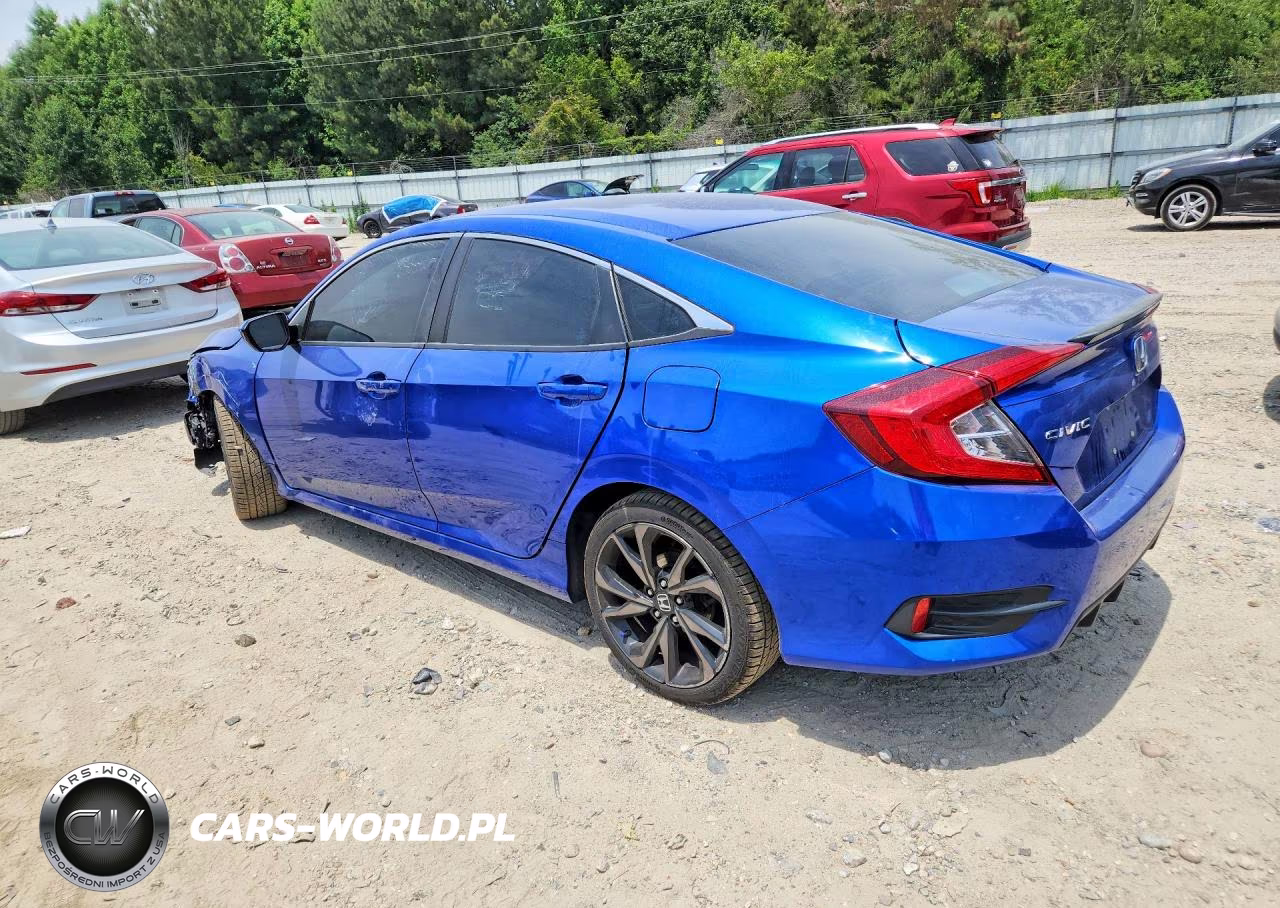 2020 Honda Civic Sport VIN:19XFC2E82LE013131 - 2