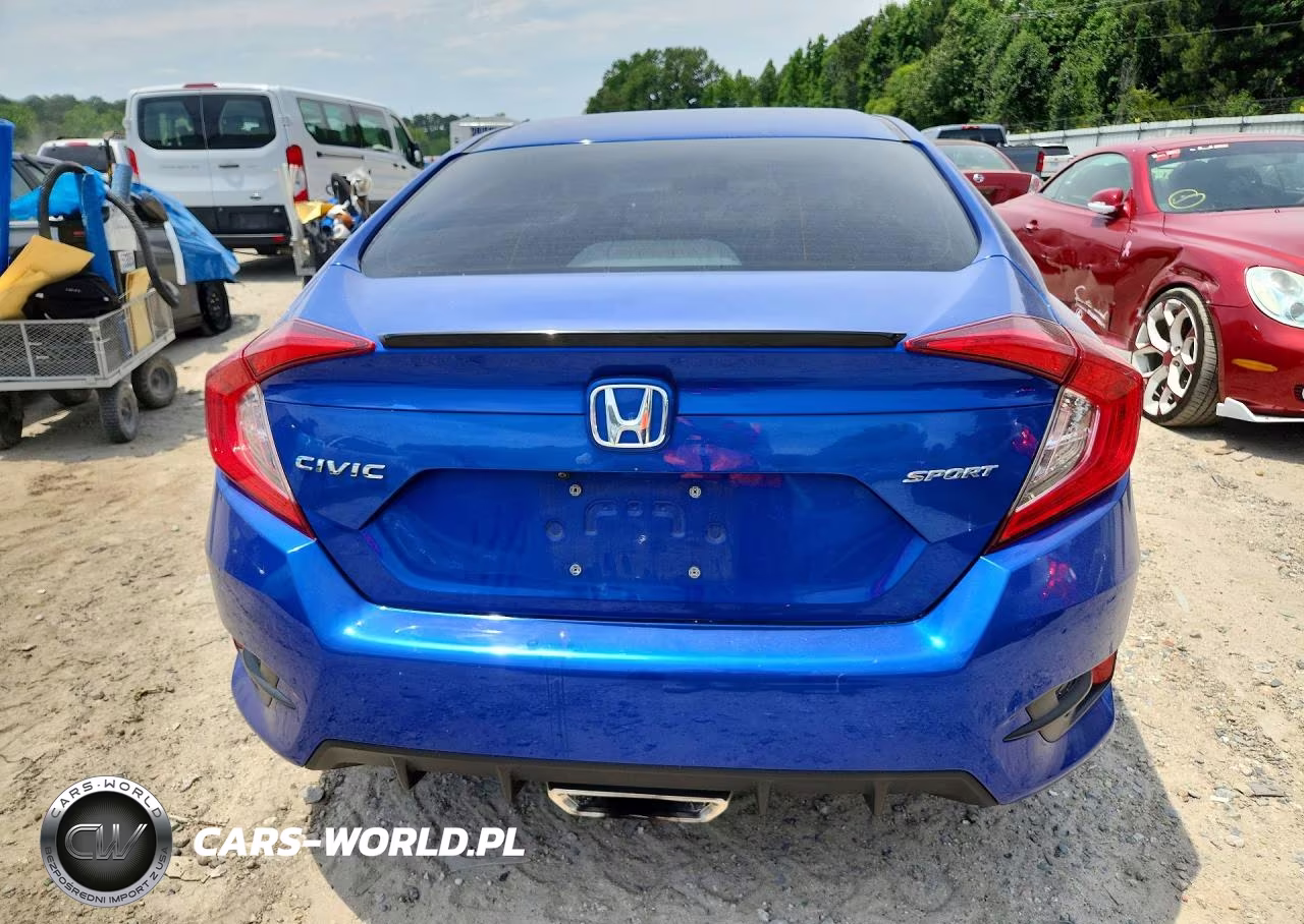 2020 Honda Civic Sport VIN:19XFC2E82LE013131 - 6