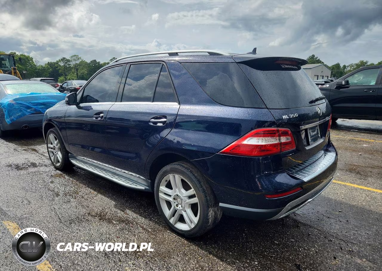 2015 Mercedes-Benz Ml 350 VIN:4JGDA5JB1FA498574 - 2