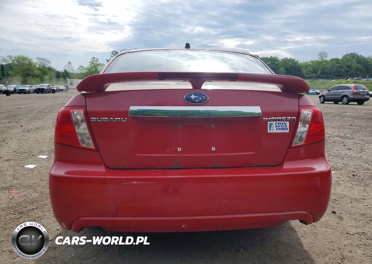 2008 Subaru Impreza 2.5I VIN:JF1GE61628G513958 - 6