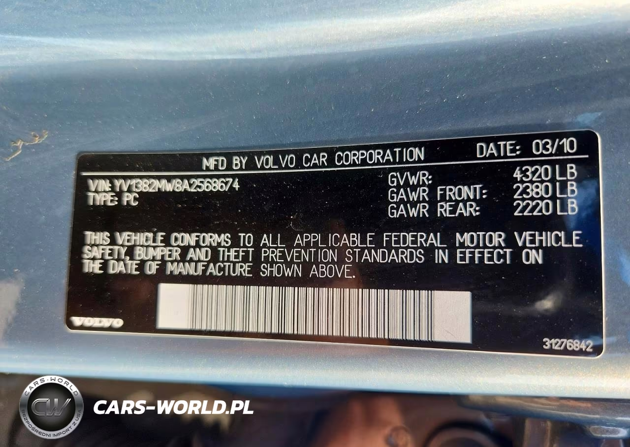 2010 Volvo V50 2.4I VIN:YV1382MW8A2568674 - 12