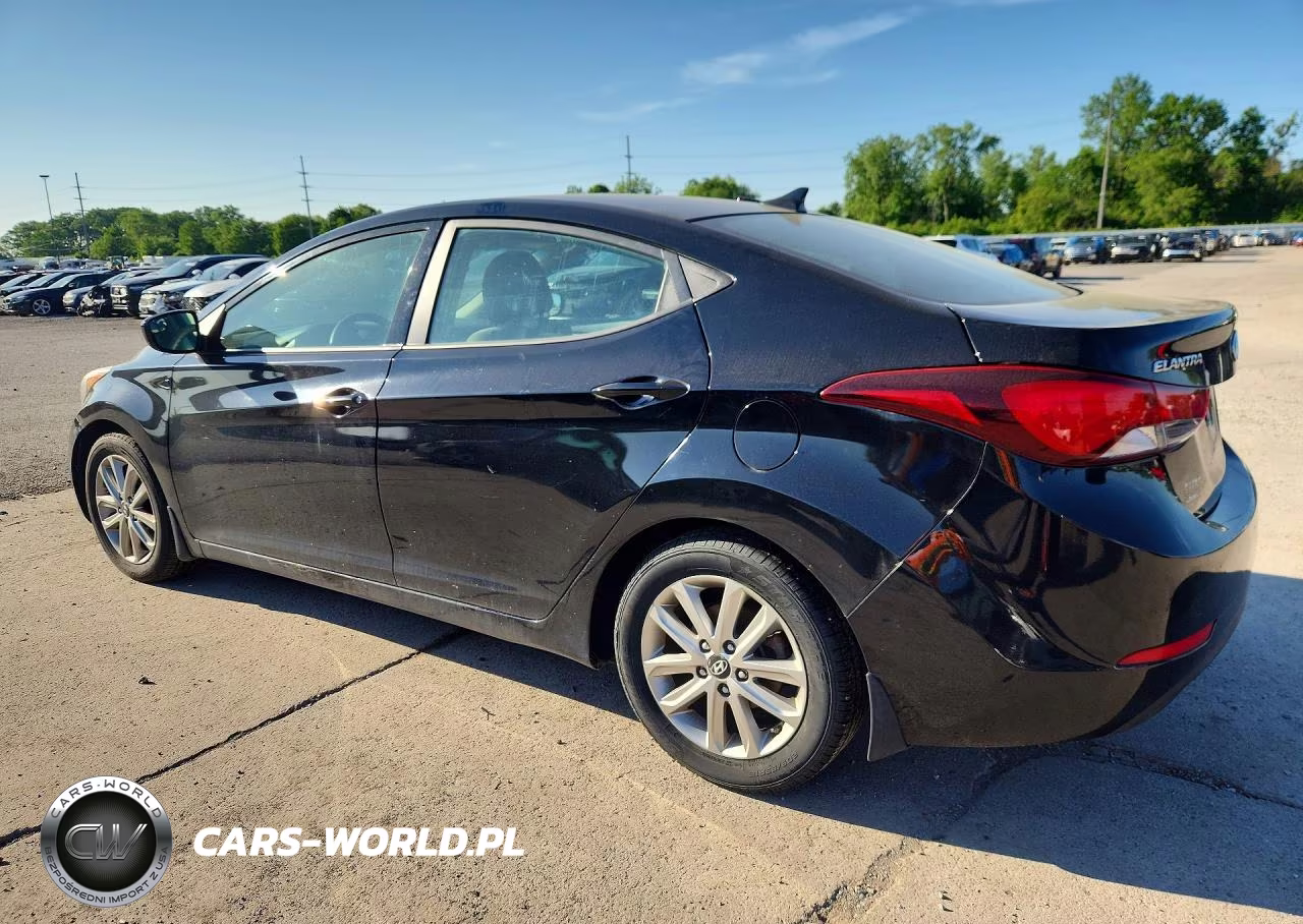 2014 Hyundai Elantra Se VIN:5NPDH4AE9EH544860 - 2