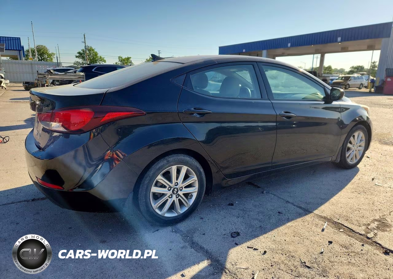 2014 Hyundai Elantra Se VIN:5NPDH4AE9EH544860 - 3