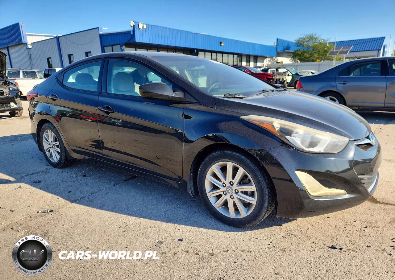 2014 Hyundai Elantra Se VIN:5NPDH4AE9EH544860 - 4