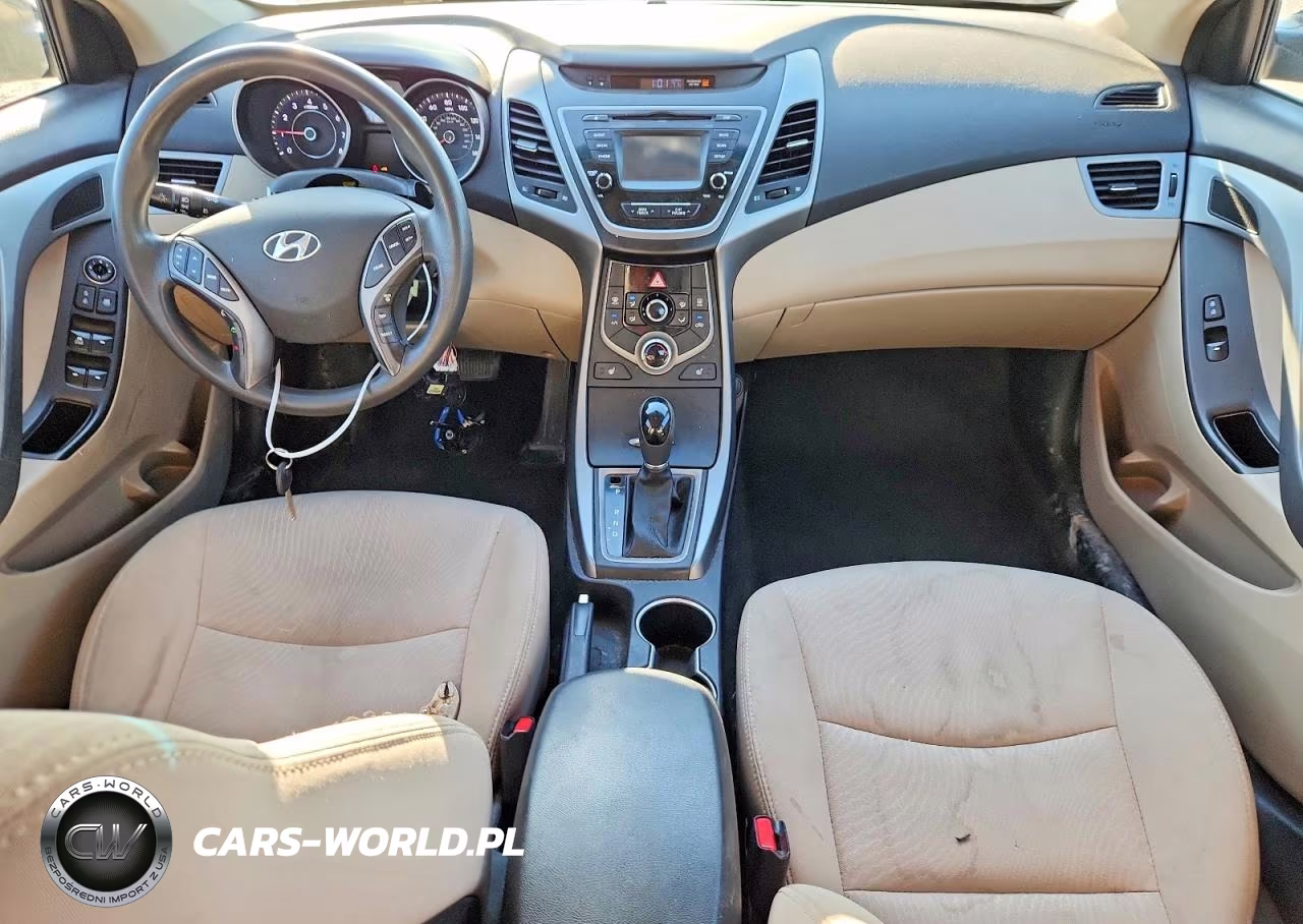2014 Hyundai Elantra Se VIN:5NPDH4AE9EH544860 - 8