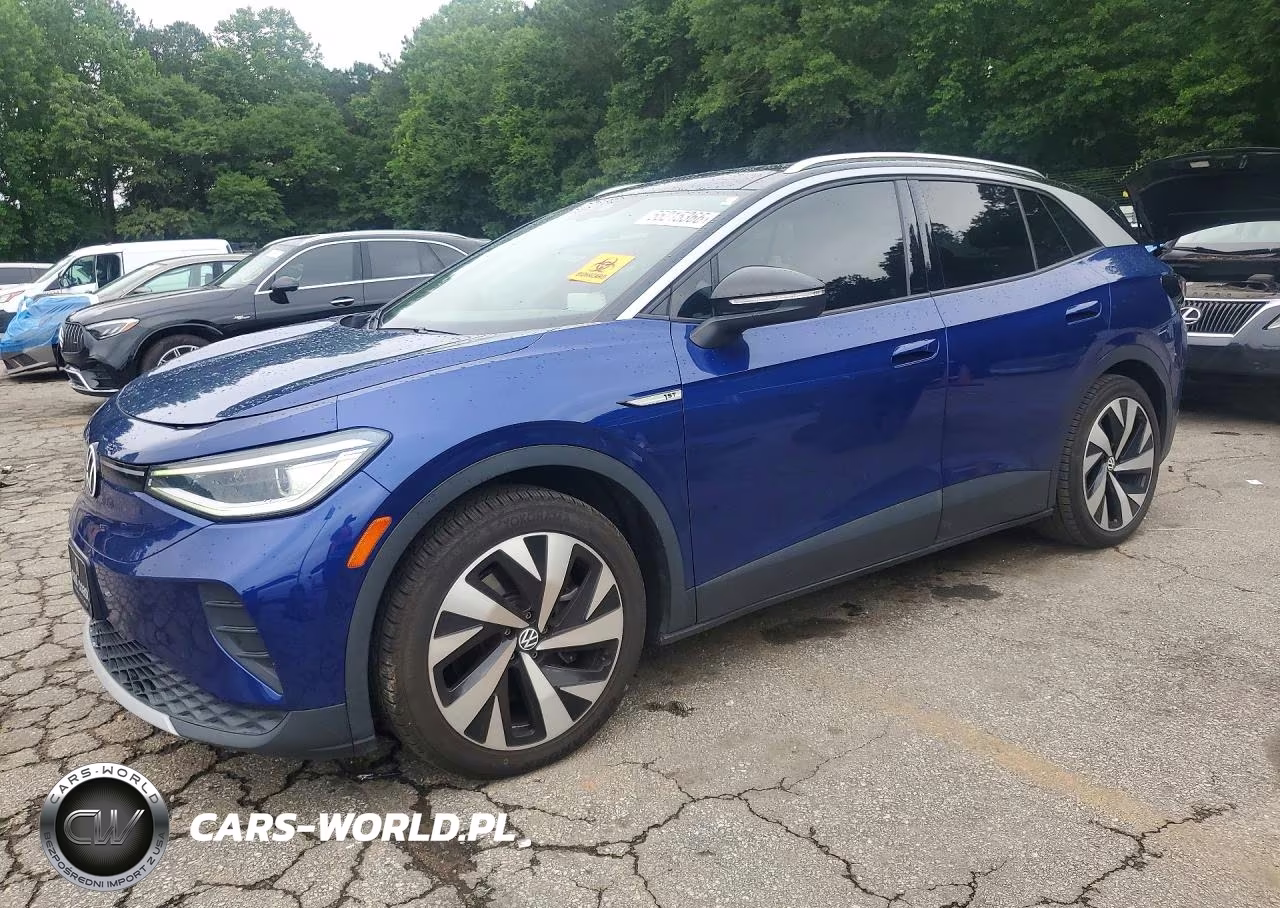 2021 Volkswagen Id.4 First Edition VIN:WVGDMPE29MP007739 - 1