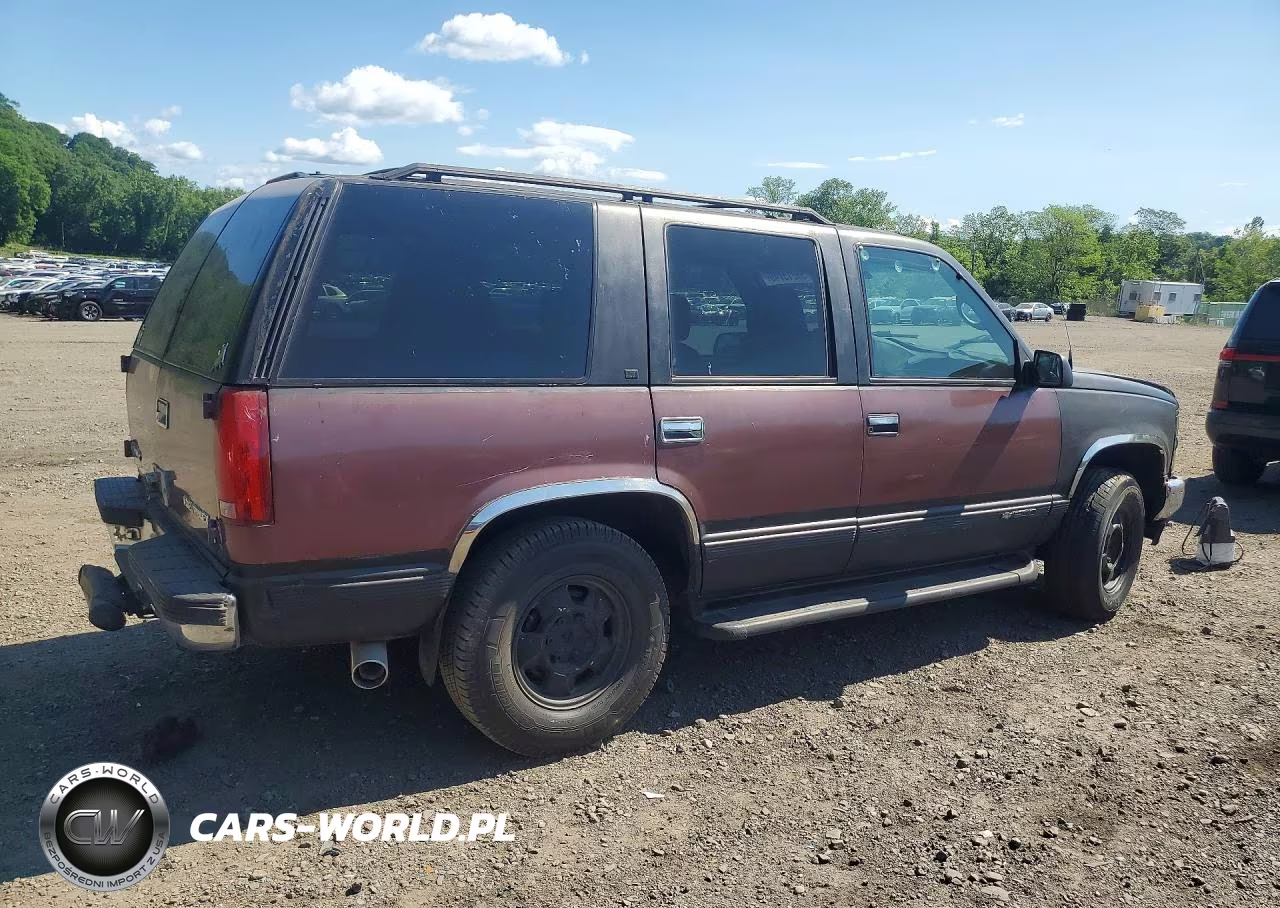 1996 Chevrolet Tahoe K1500 VIN:1GNEK13R4TJ415764 - 3
