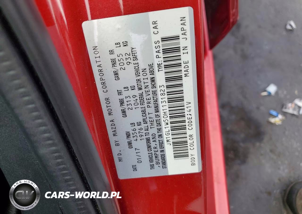 2017 Mazda 6 Grand Touring VIN:JM1GL1W50H1131823 - 12