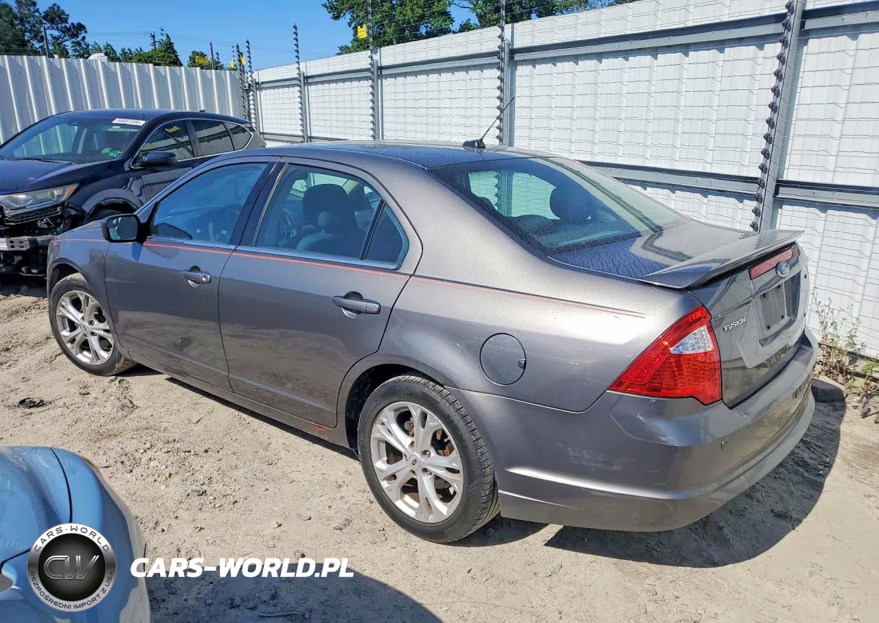 2012 Ford Fusion Se VIN:3FAHP0HA7CR134154 - 2