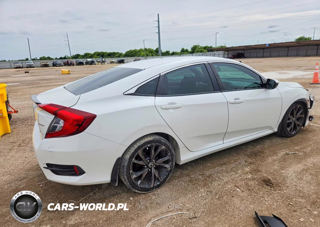 2020 Honda Civic Sport VIN:19XFC2F83LE024668 - 3