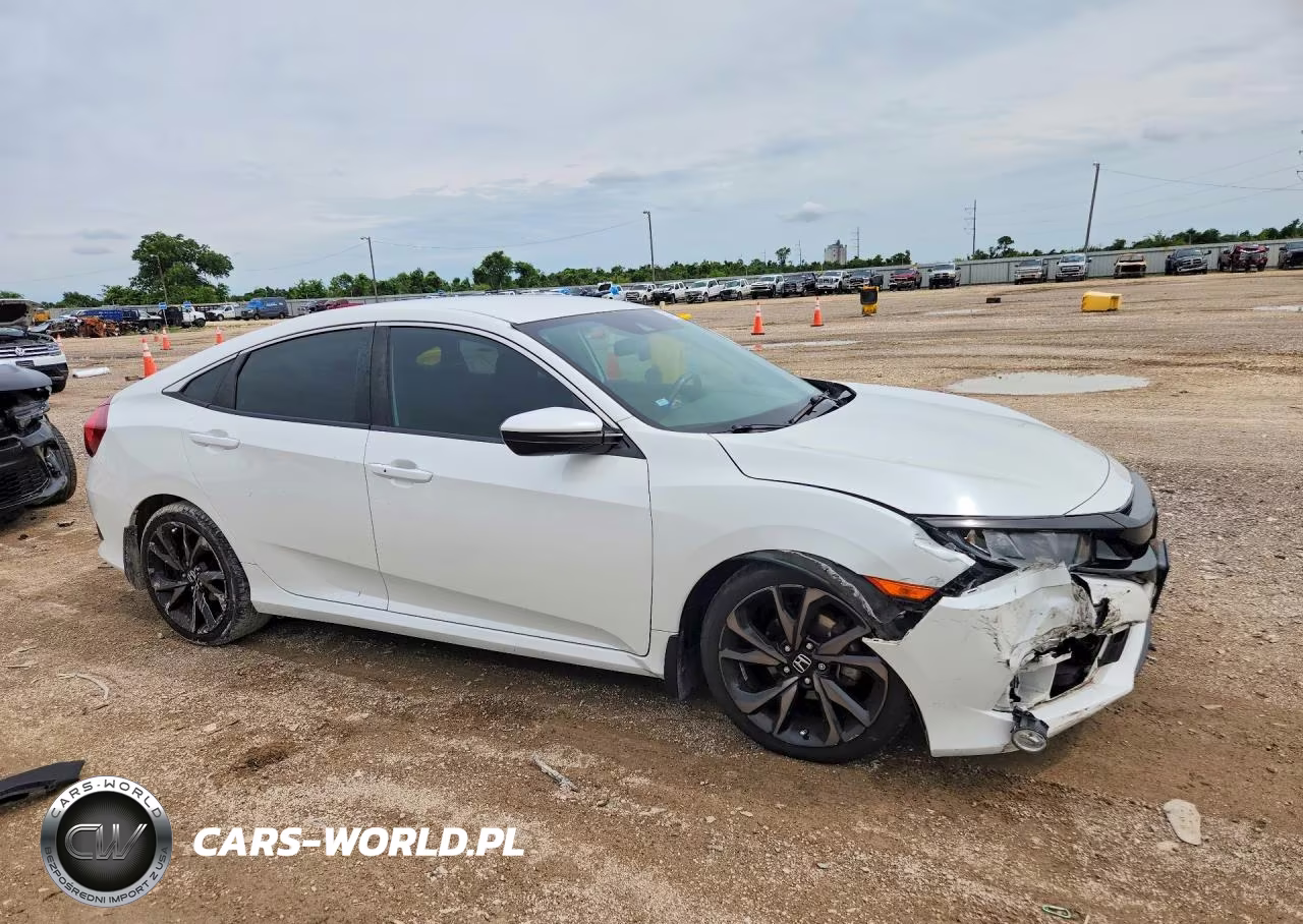 2020 Honda Civic Sport VIN:19XFC2F83LE024668 - 4