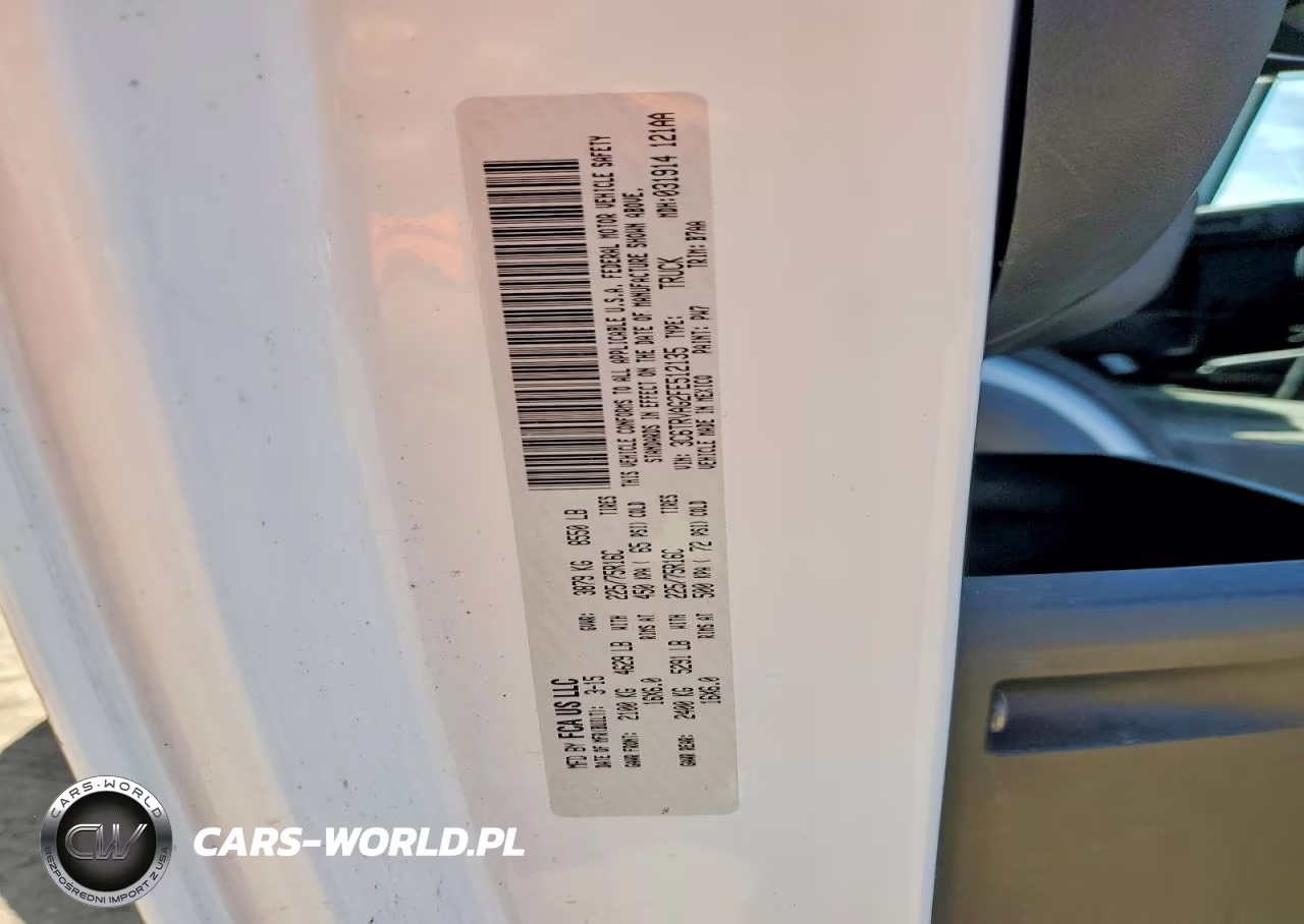 2015 Ram Promaster 1500 Delivery Van VIN:3C6TRVAG2FE512135 - 13