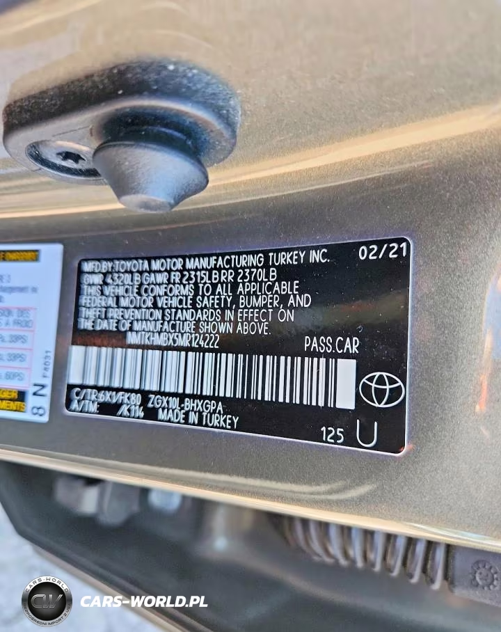 2021 Toyota C-Hr Xle VIN:NMTKHMBX5MR124222 - 12