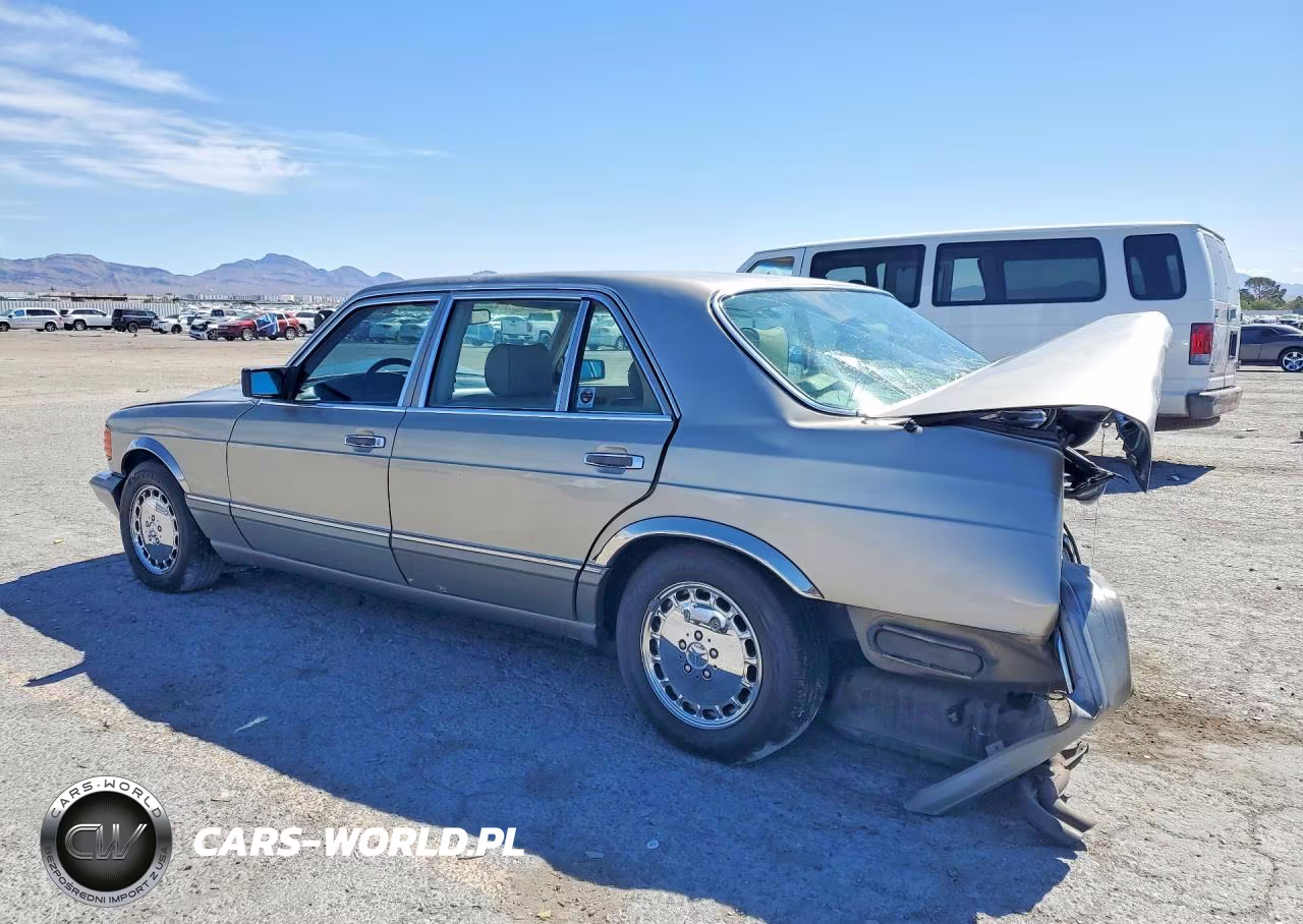 1989 Mercedes-Benz 420 Sel VIN:WDBCA35E4KA452075 - 2