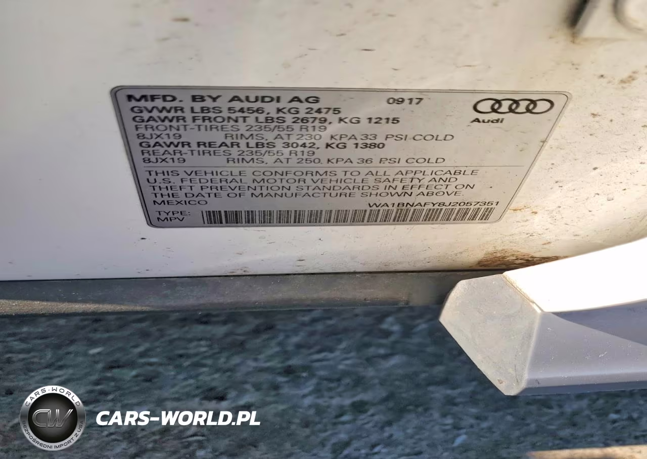 2018 Audi Q5 Premium Plus VIN:WA1BNAFY8J2057351 - 13