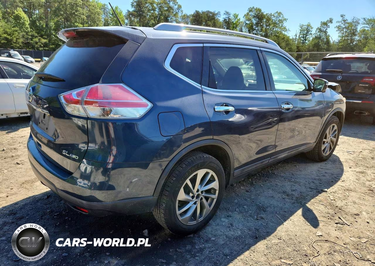 2015 Nissan Rogue Sl VIN:5N1AT2MV7FC908347 - 3