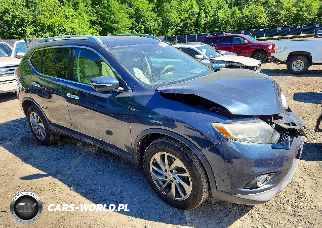 2015 Nissan Rogue Sl VIN:5N1AT2MV7FC908347 - 4