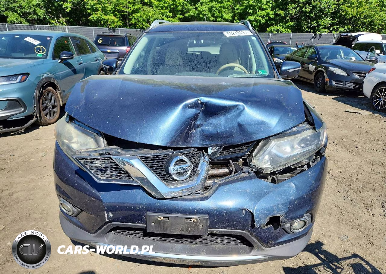 2015 Nissan Rogue Sl VIN:5N1AT2MV7FC908347 - 5