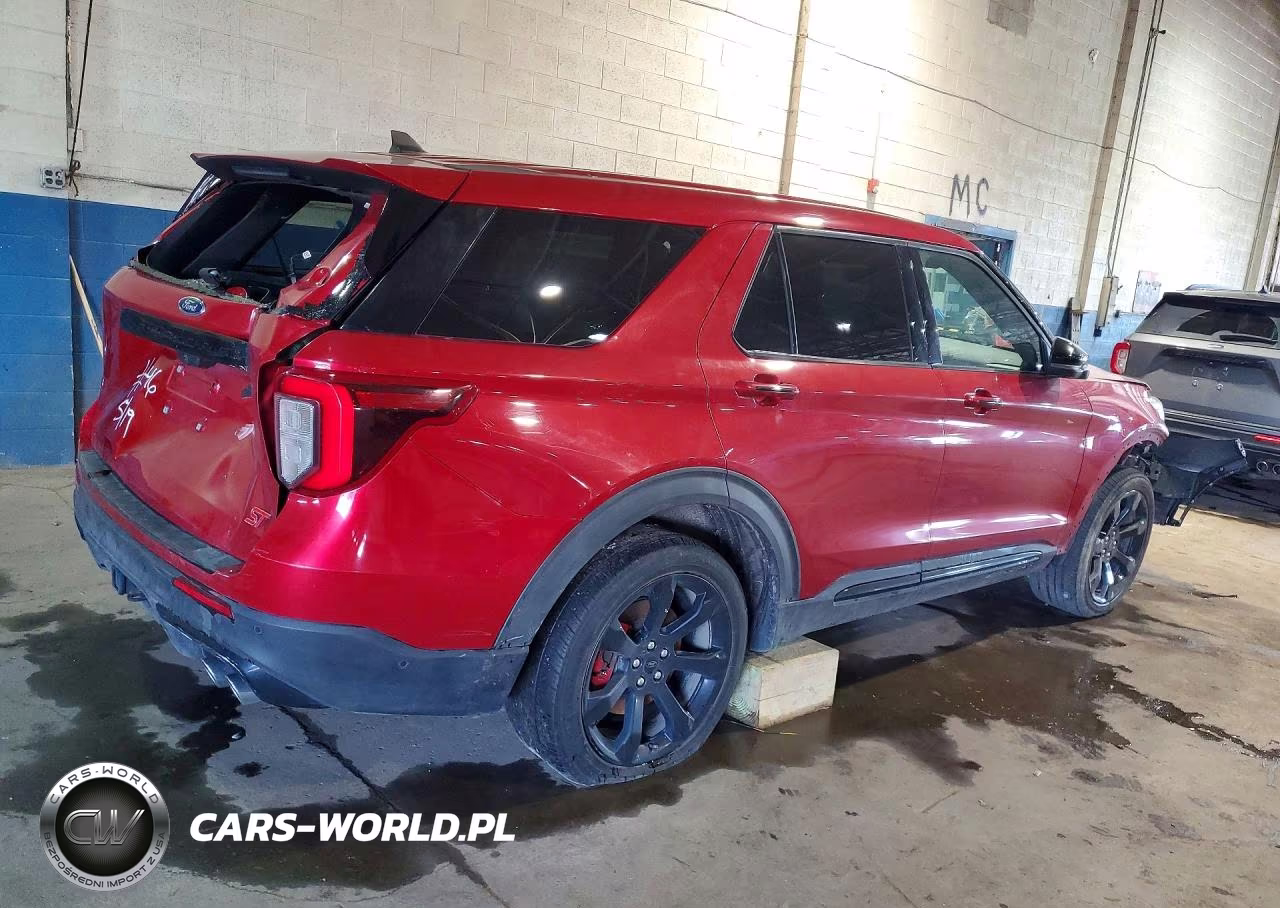 2022 Ford Explorer St VIN:1FM5K8GC0NGA48719 - 3