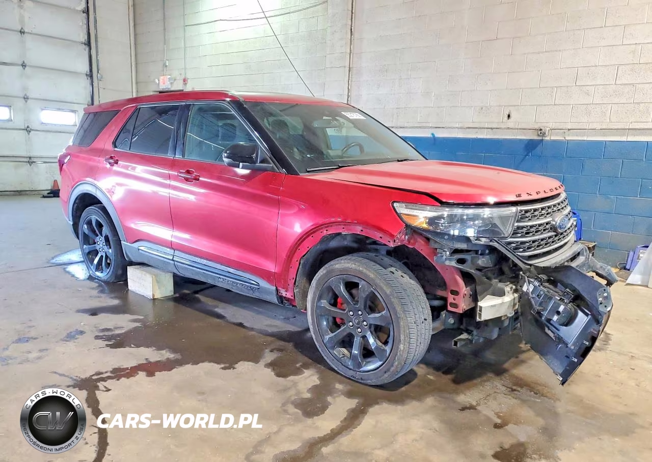 2022 Ford Explorer St VIN:1FM5K8GC0NGA48719 - 4