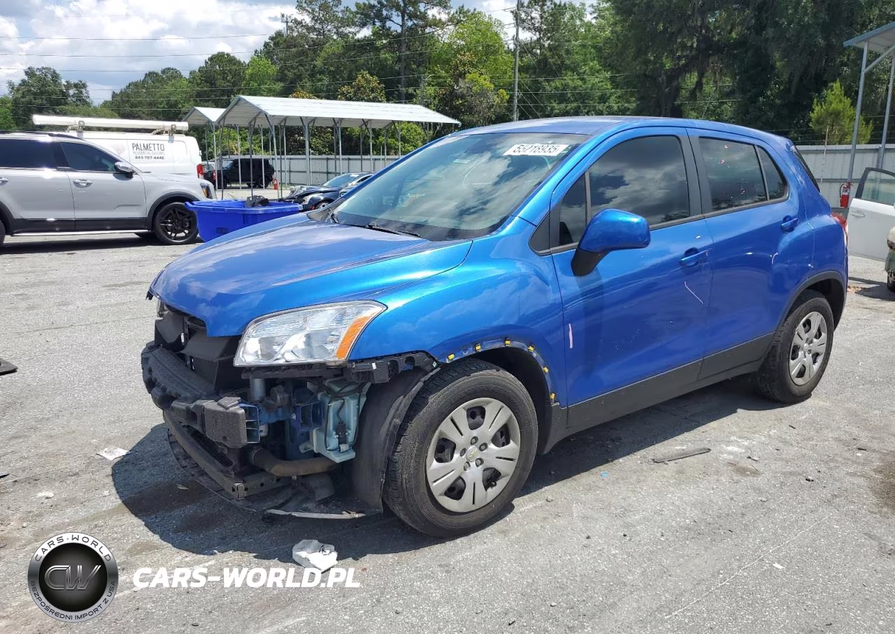 2015 Chevrolet Trax Ls VIN:KL7CJKSBXFB062360 - 1
