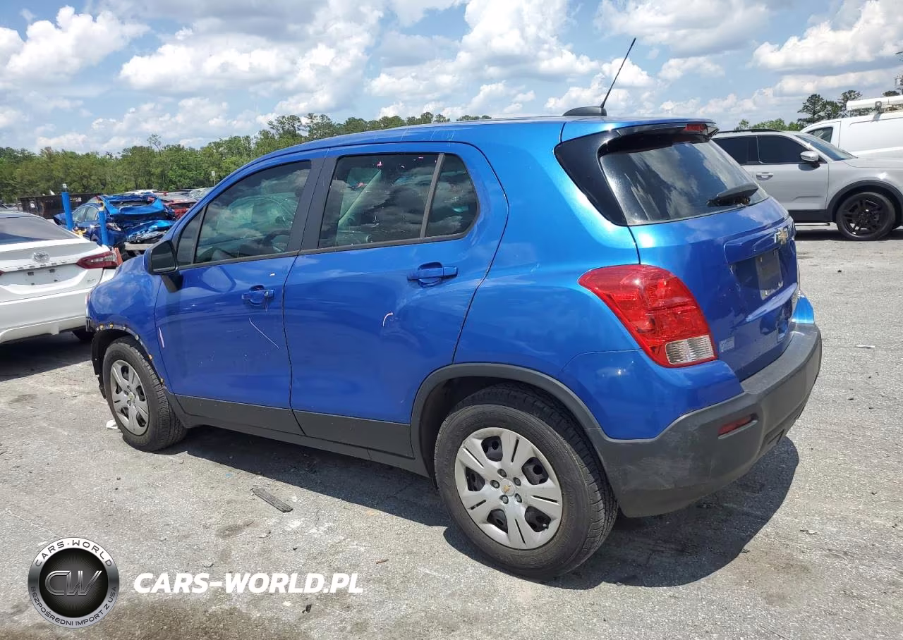 2015 Chevrolet Trax Ls VIN:KL7CJKSBXFB062360 - 2