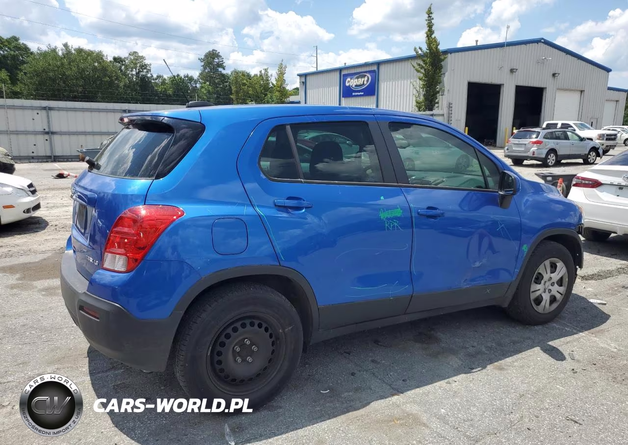 2015 Chevrolet Trax Ls VIN:KL7CJKSBXFB062360 - 3