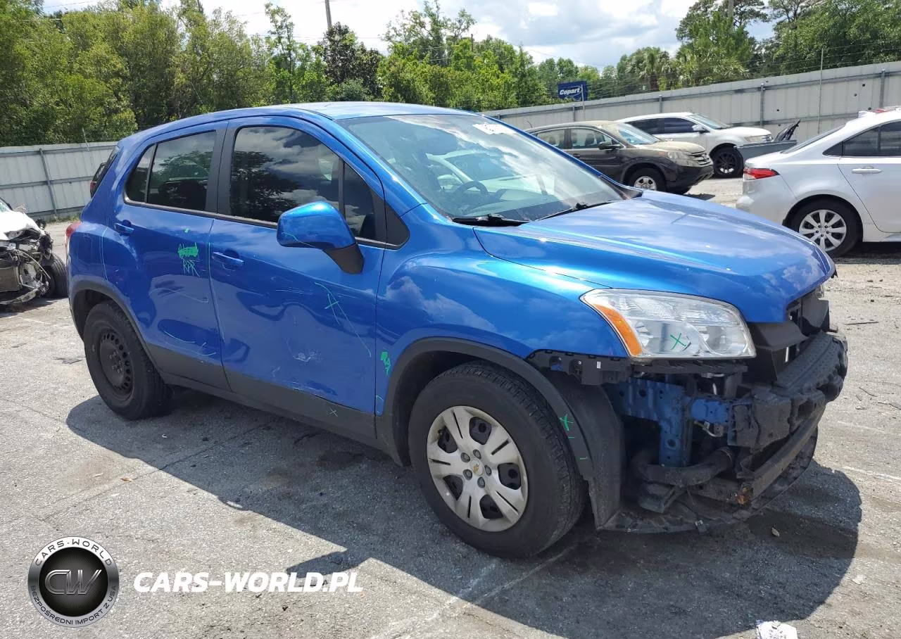 2015 Chevrolet Trax Ls VIN:KL7CJKSBXFB062360 - 4