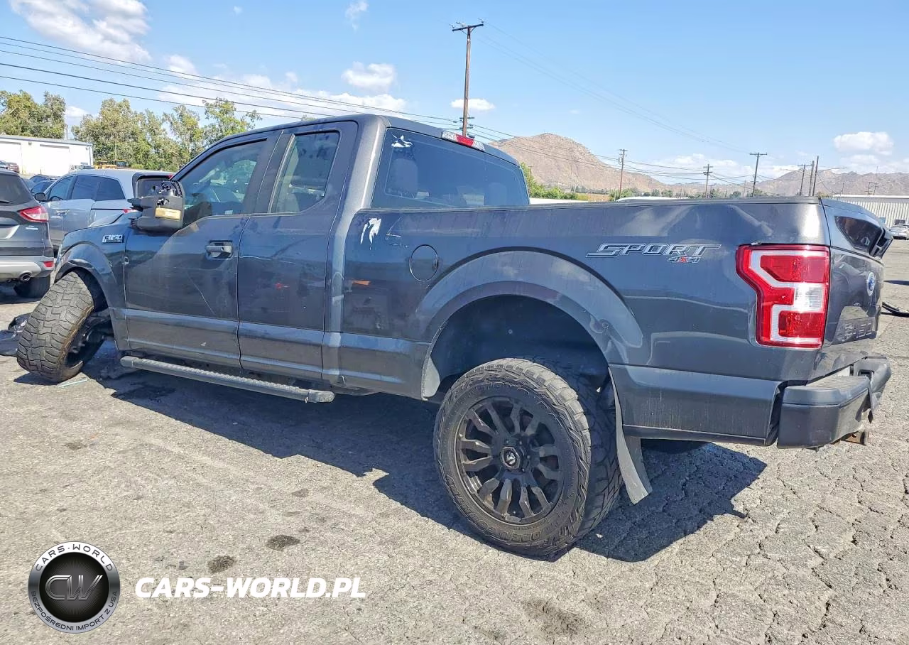 2019 Ford F150 Super Cab VIN:1FTFX1E56KKF33994 - 2