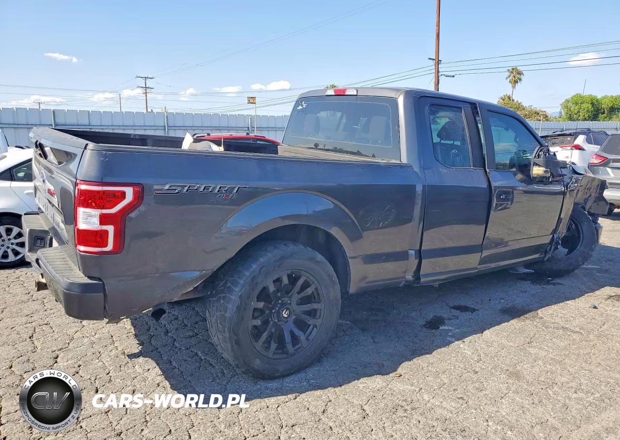 2019 Ford F150 Super Cab VIN:1FTFX1E56KKF33994 - 3