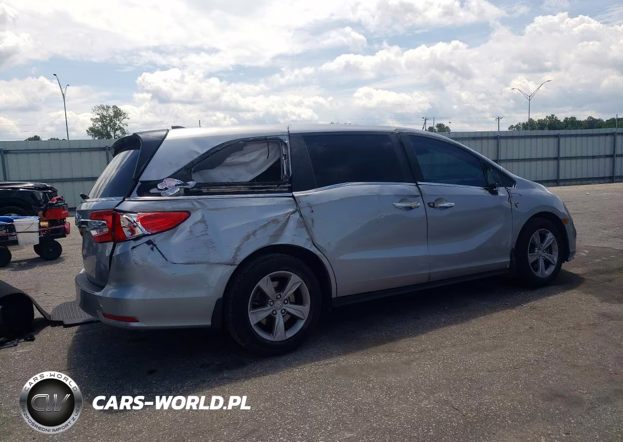2020 Honda Odyssey Exl VIN:5FNRL6H78LB000451 - 3