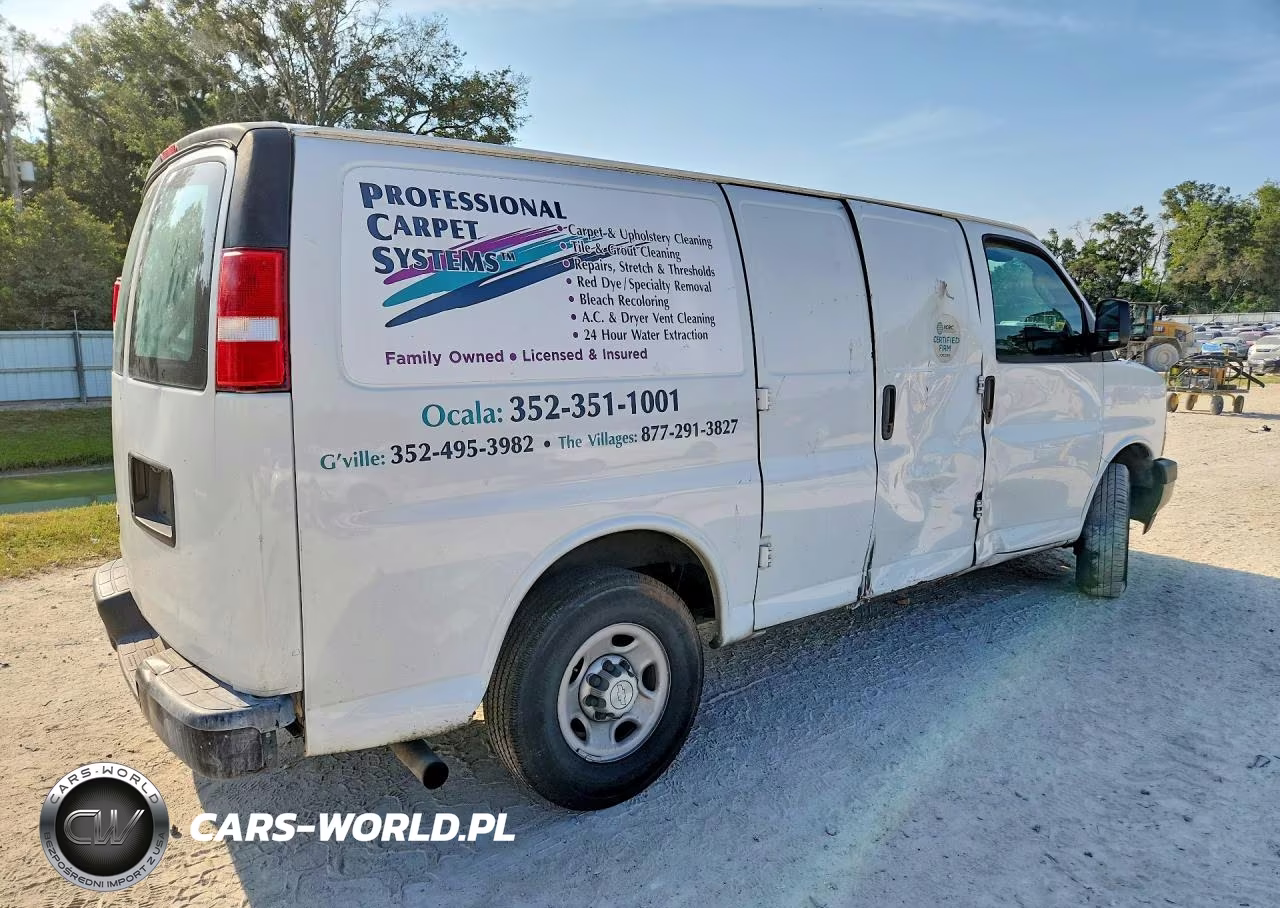 2017 Chevrolet Express 2500 Cargo Delivery Van VIN:1GCWGAFF5H1336711 - 3