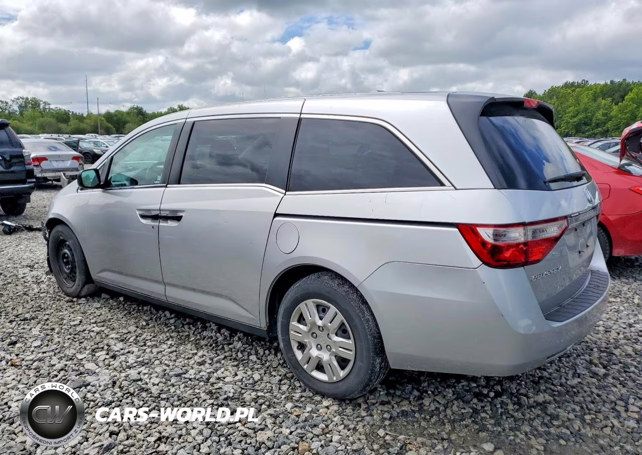 2013 Honda Odyssey Lx VIN:5FNRL5H20DB071885 - 2
