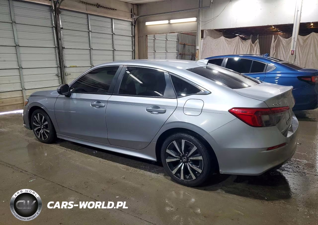 2022 Honda Civic Ex VIN:JHMFE1F70NX001331 - 2