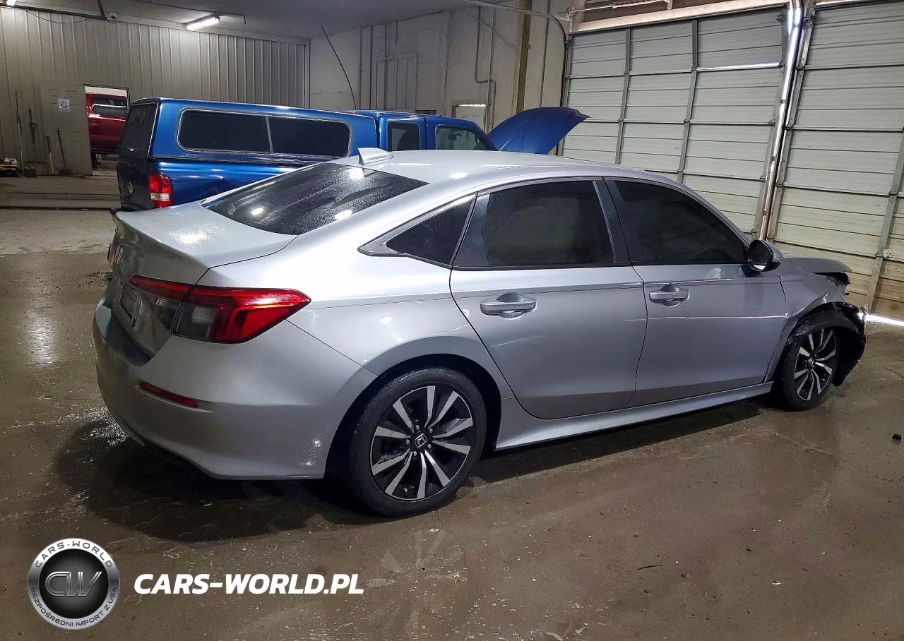 2022 Honda Civic Ex VIN:JHMFE1F70NX001331 - 3