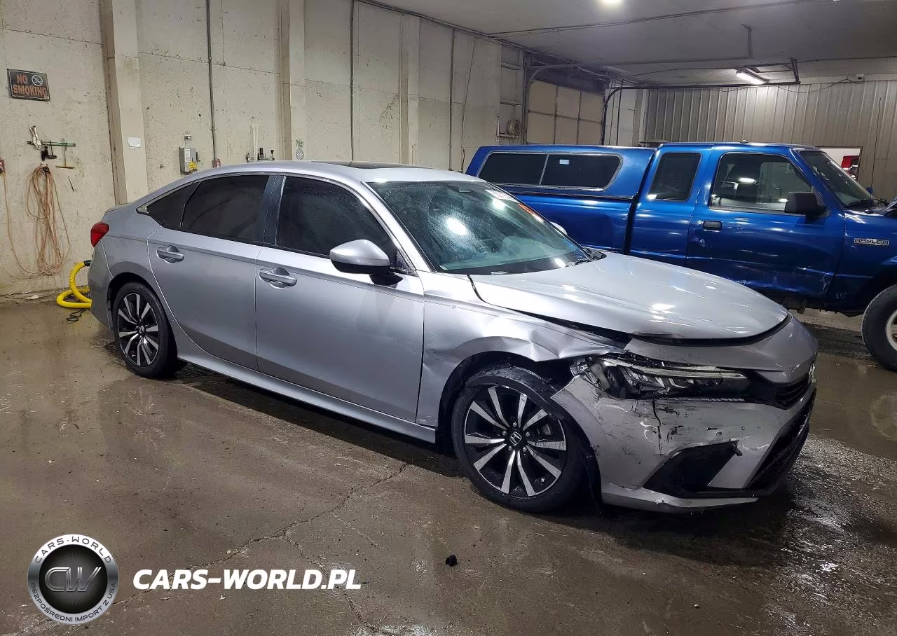2022 Honda Civic Ex VIN:JHMFE1F70NX001331 - 4