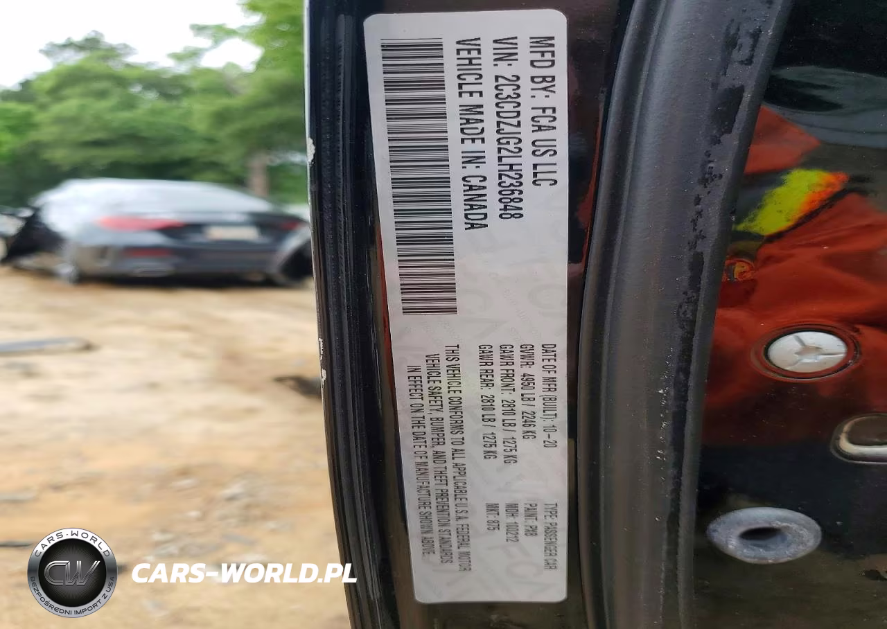 2020 Dodge Challenger Gt VIN:2C3CDZJG2LH236848 - 12