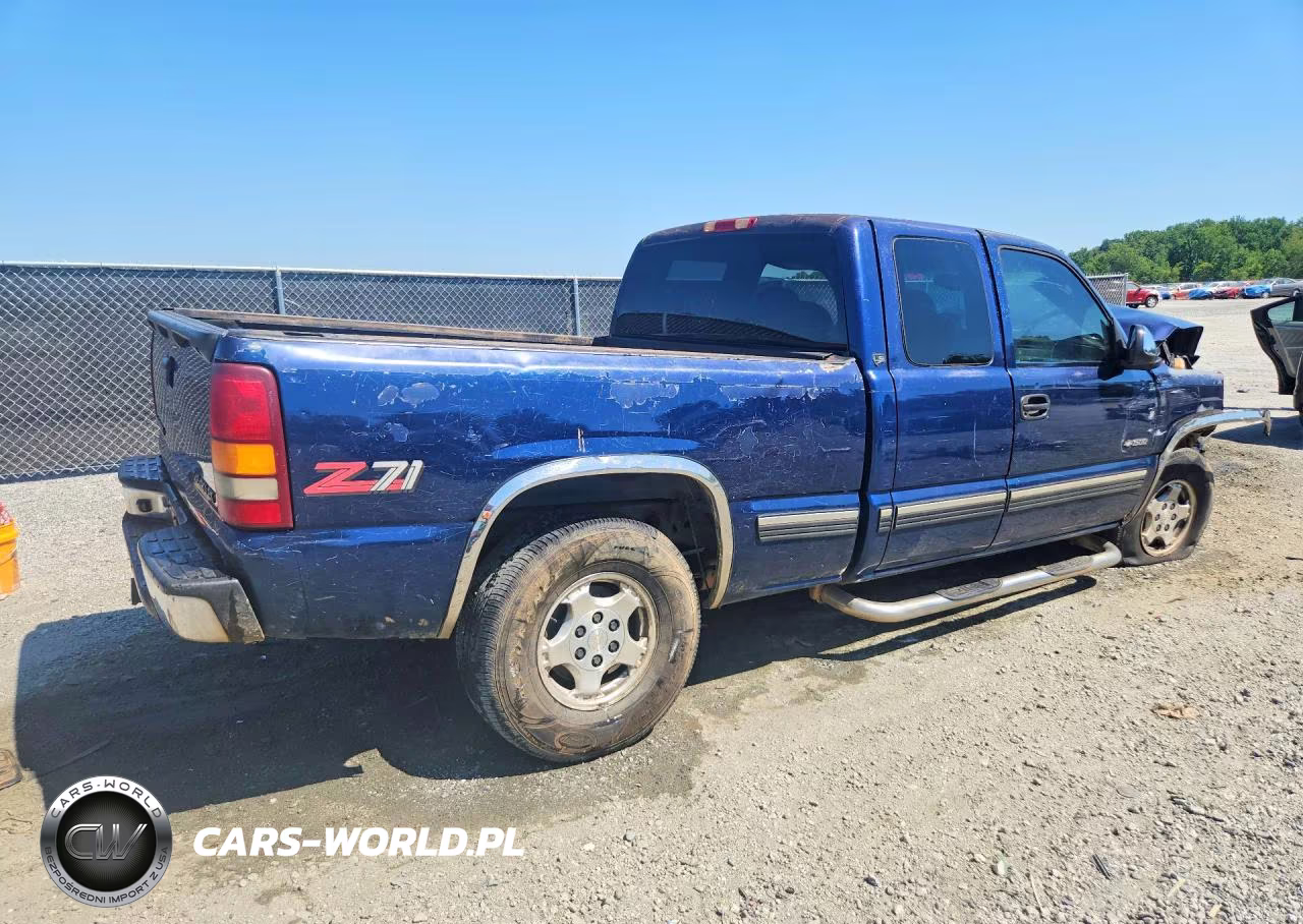 1999 Chevrolet Silverado K1500 VIN:2GCEK19T0X1276180 - 3