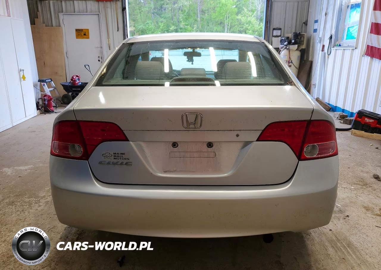 2008 Honda Civic Lx VIN:2HGFA16558H507694 - 6