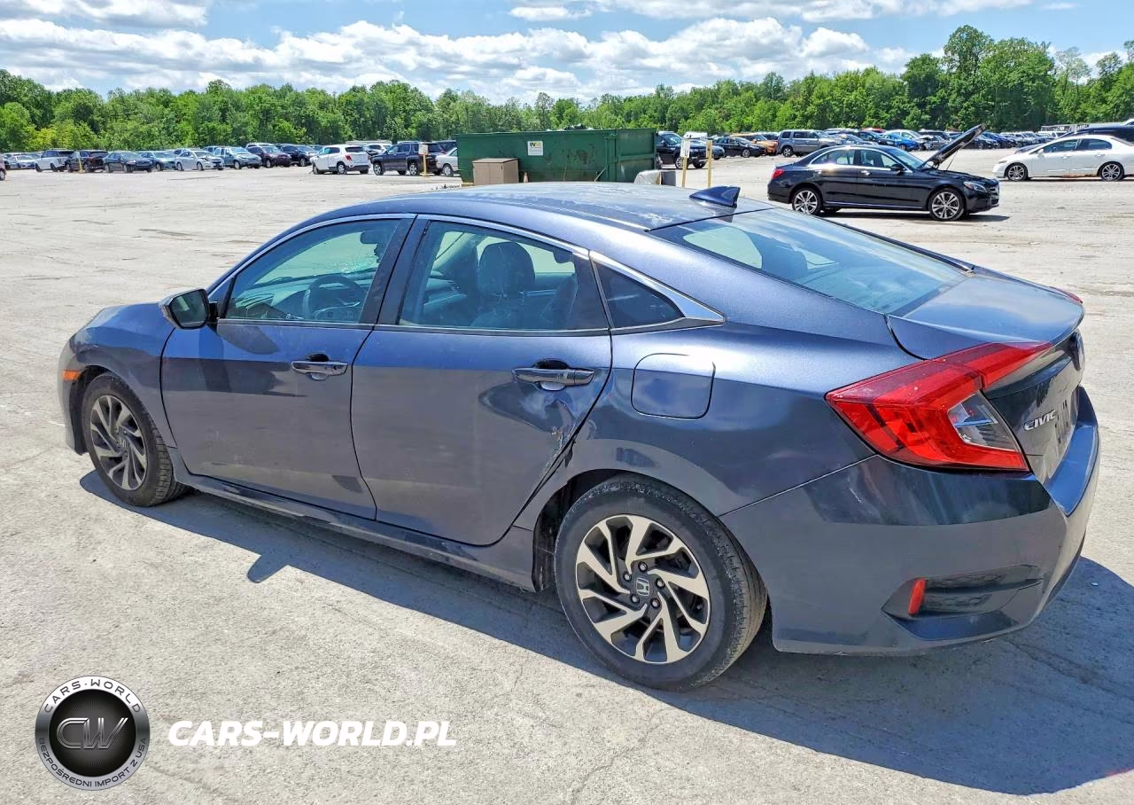 2017 Honda Civic Ex VIN:2HGFC2F77HH511165 - 2