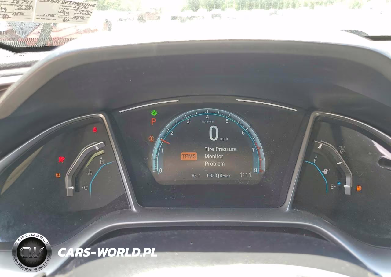 2017 Honda Civic Ex VIN:2HGFC2F77HH511165 - 9
