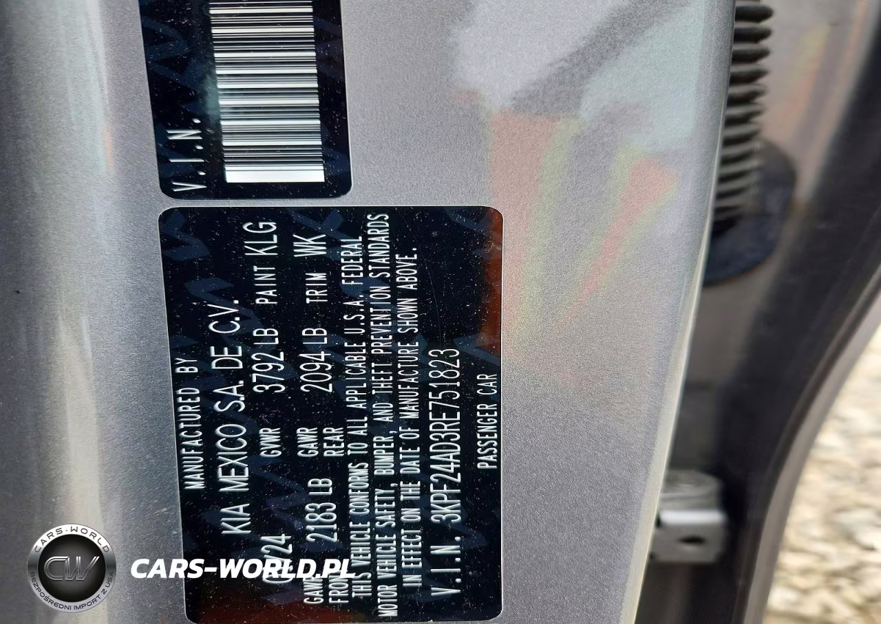 2024 Kia Forte Lxs VIN:3KPF24AD3RE751823 - 12