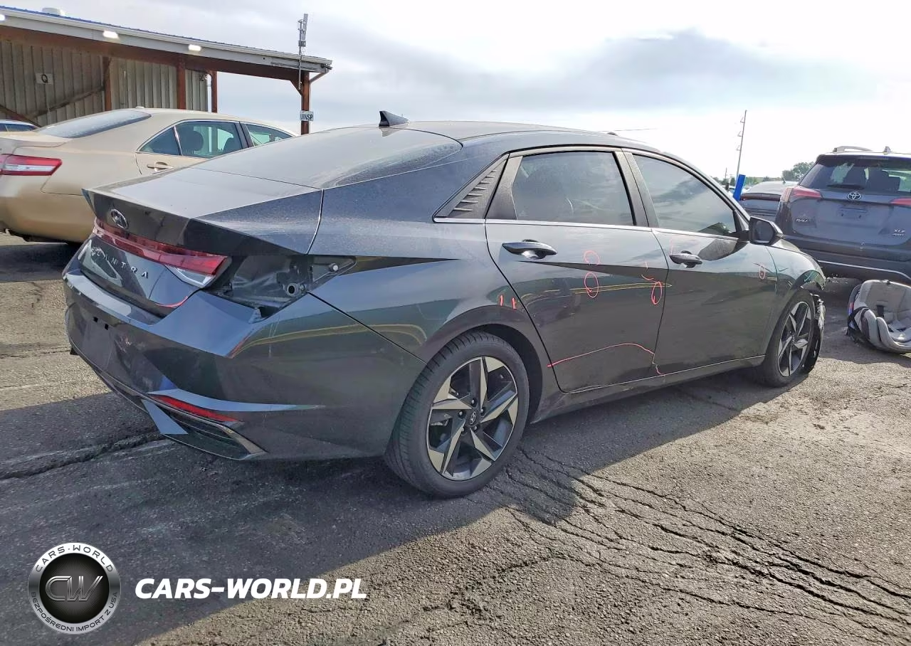 2021 Hyundai Elantra Sel VIN:5NPLN4AG4MH003848 - 3