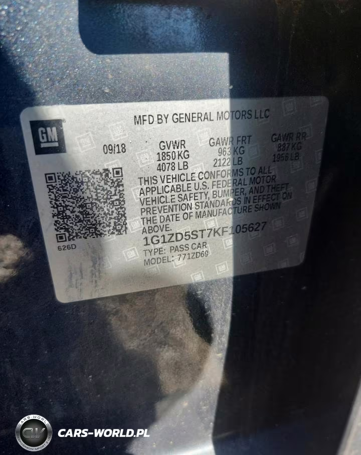 2019 Chevrolet Malibu Lt VIN:1G1ZD5ST7KF105627 - 12